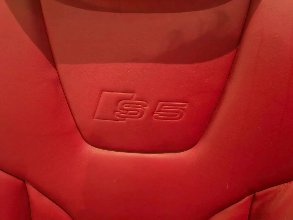 Audi S5 Coupe Red Leather Interior complete B8 200 - Image 4