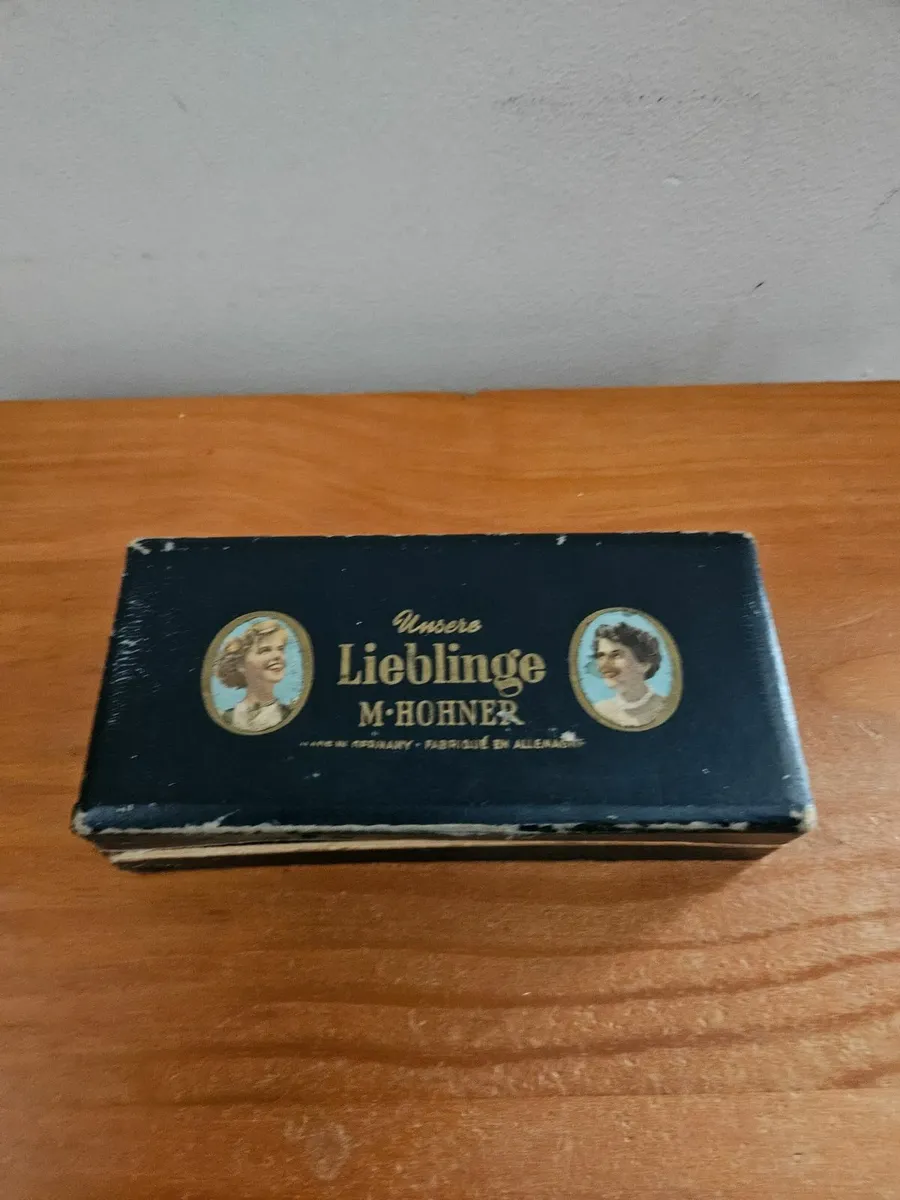 Vintage German Hohner Hermonica - Image 1