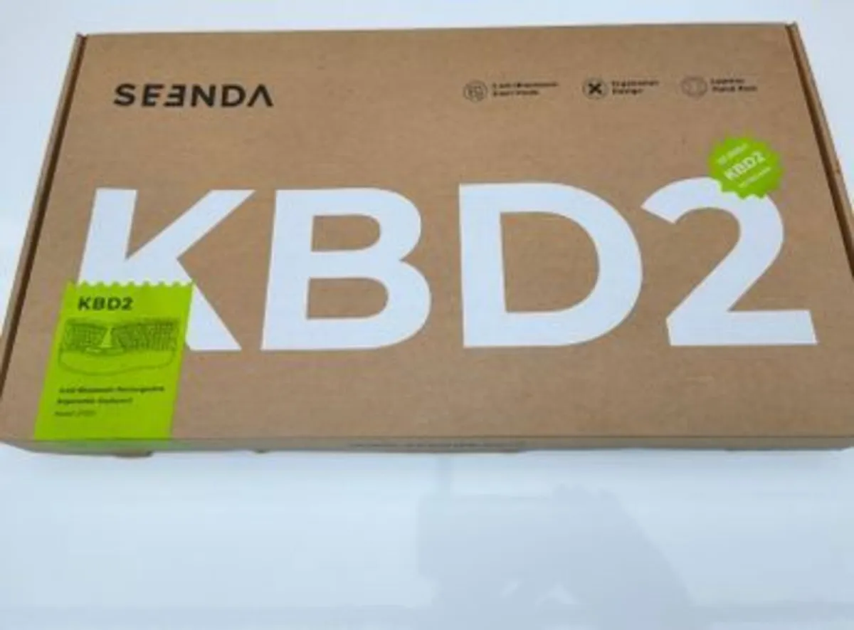 Ergonomic Rechargeable Keyboard - Image 1