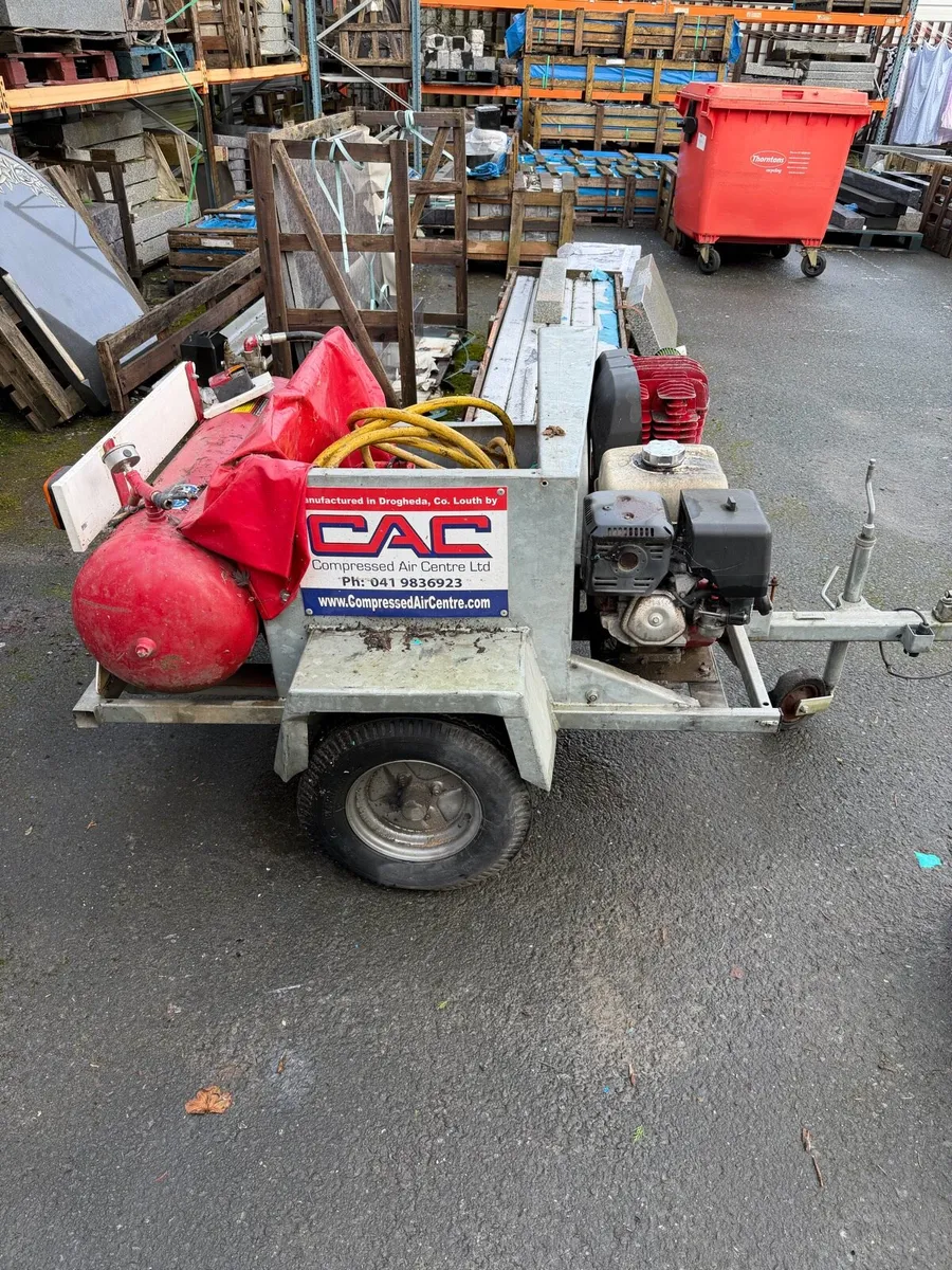 Mobile Sand blaster compressor - Image 1