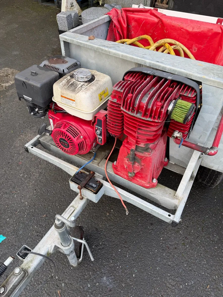 Mobile Sand blaster compressor - Image 2