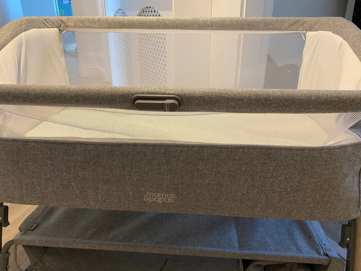 Mamas & Papas Lua Bedside Crib - Image 3