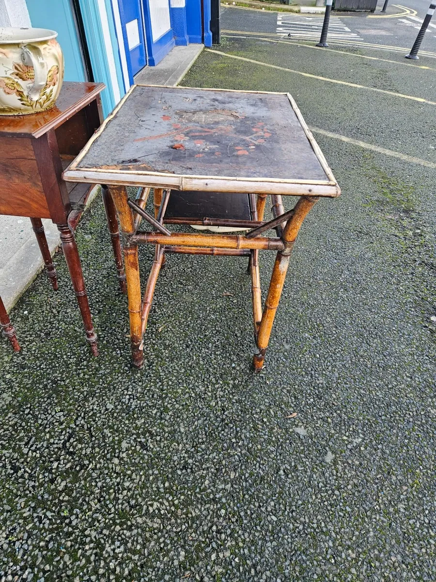 Vintage Wicker Table - Image 3