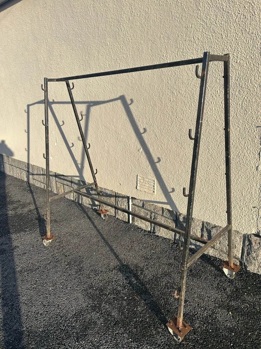 Metal racks on wheels - Image 2
