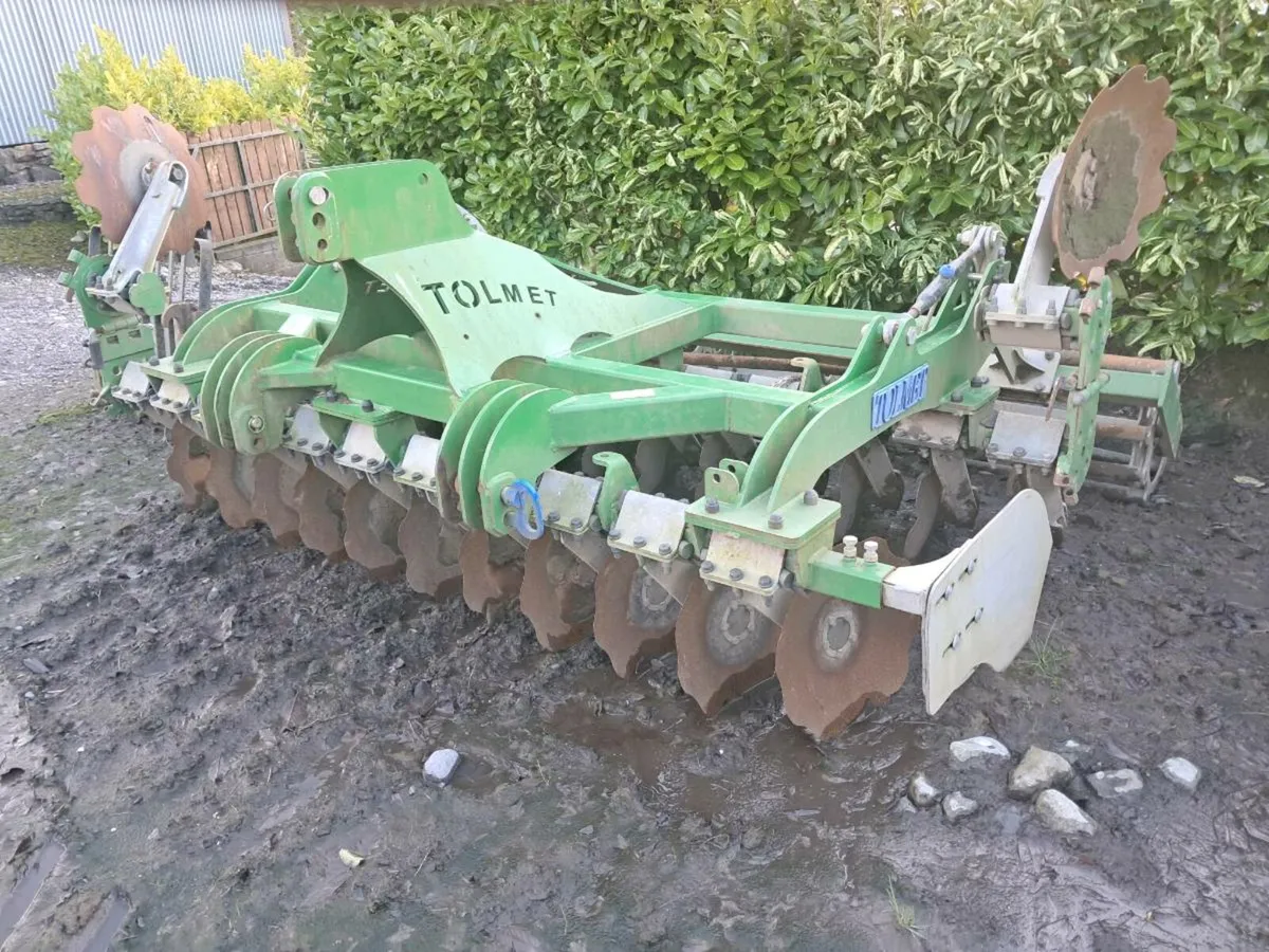 Tolmet 3m Disc Harrow - Image 1