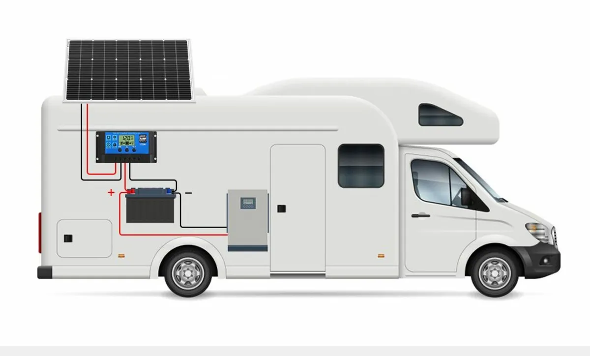 4 x 100W Solar panels for boat camper or shed home - Image 4