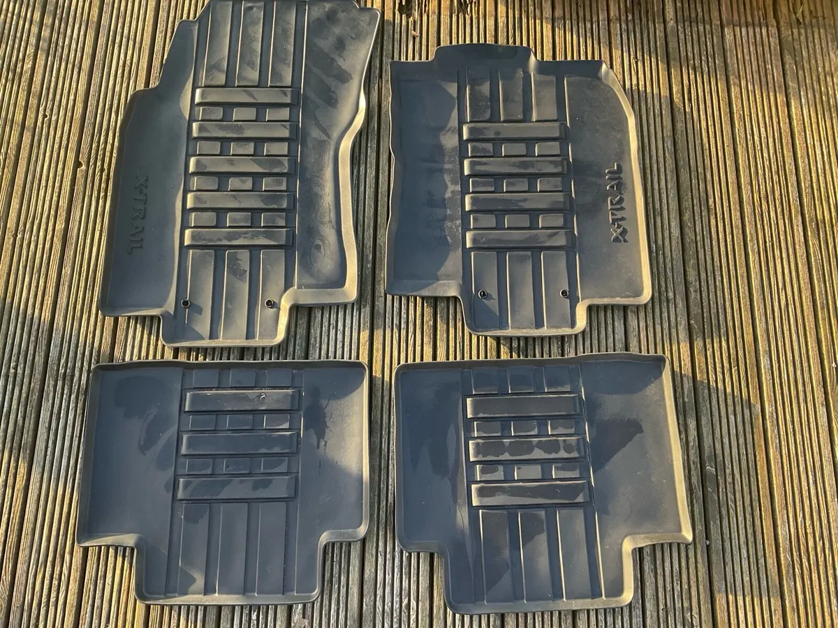 Rubber car mats for Nissan X Trail  T32 2013- 2020 - Image 3