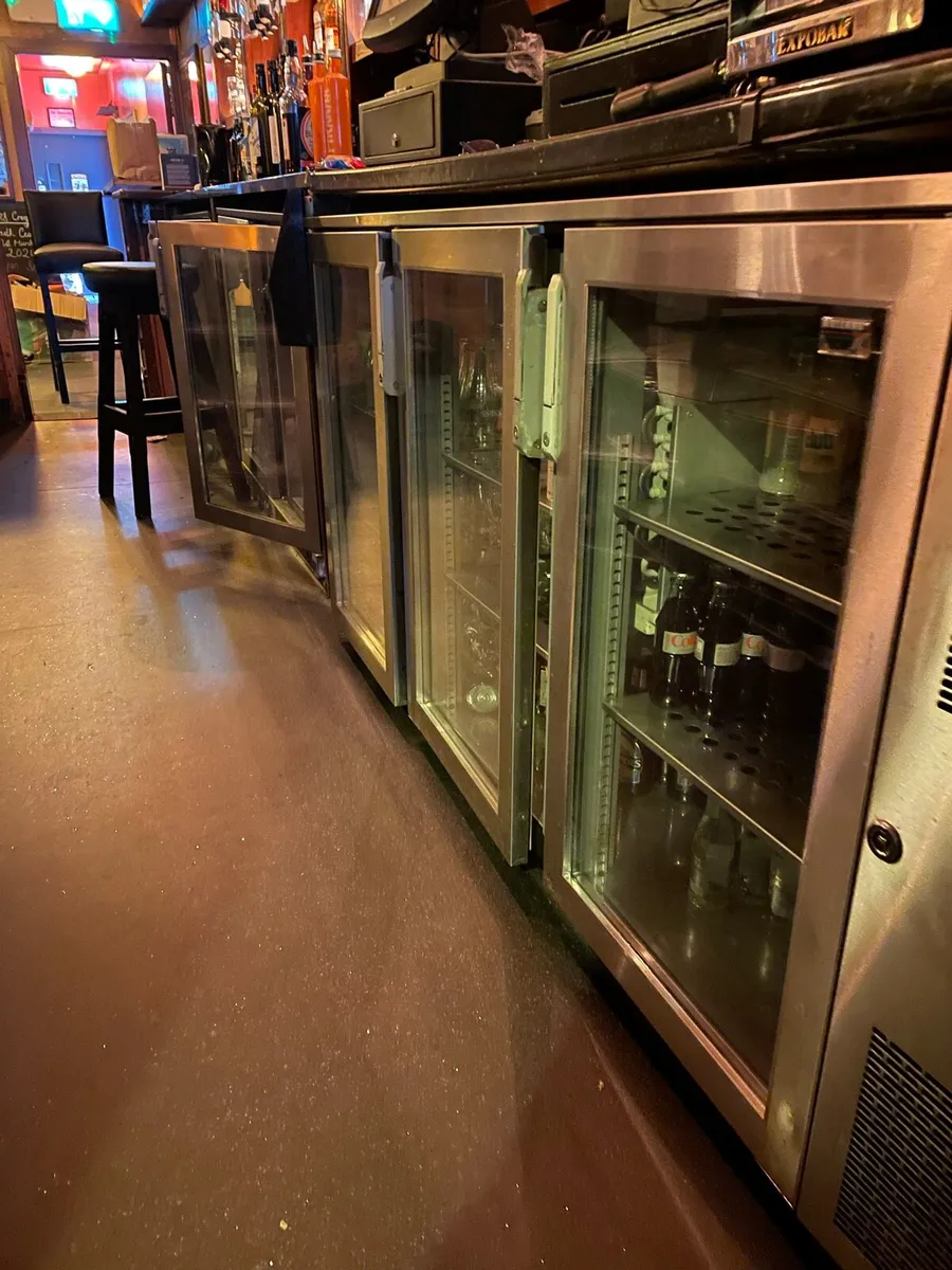 Bottle beer cooler fridge ice machine glass washer - Image 3