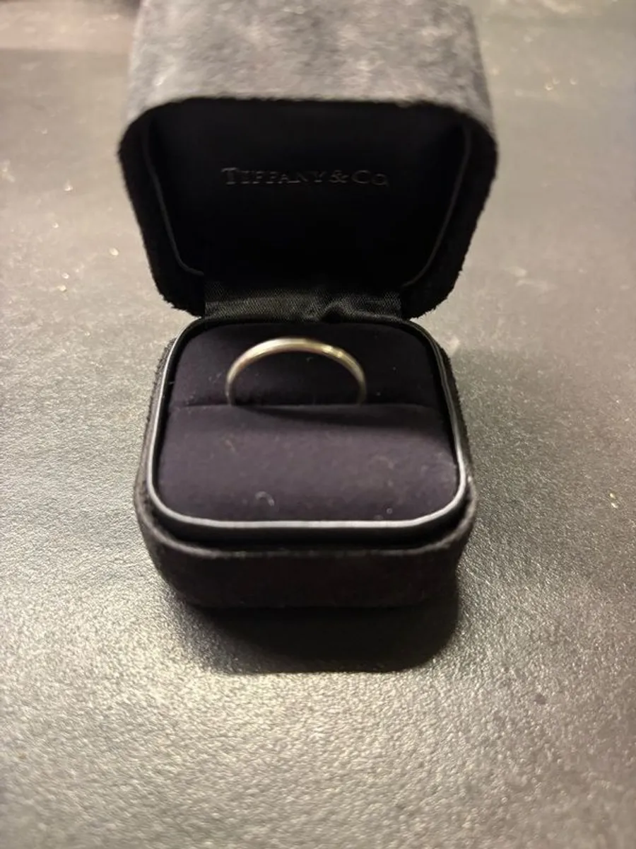 Tiffany's Forever Men's Platinum Wedding Band - Image 4