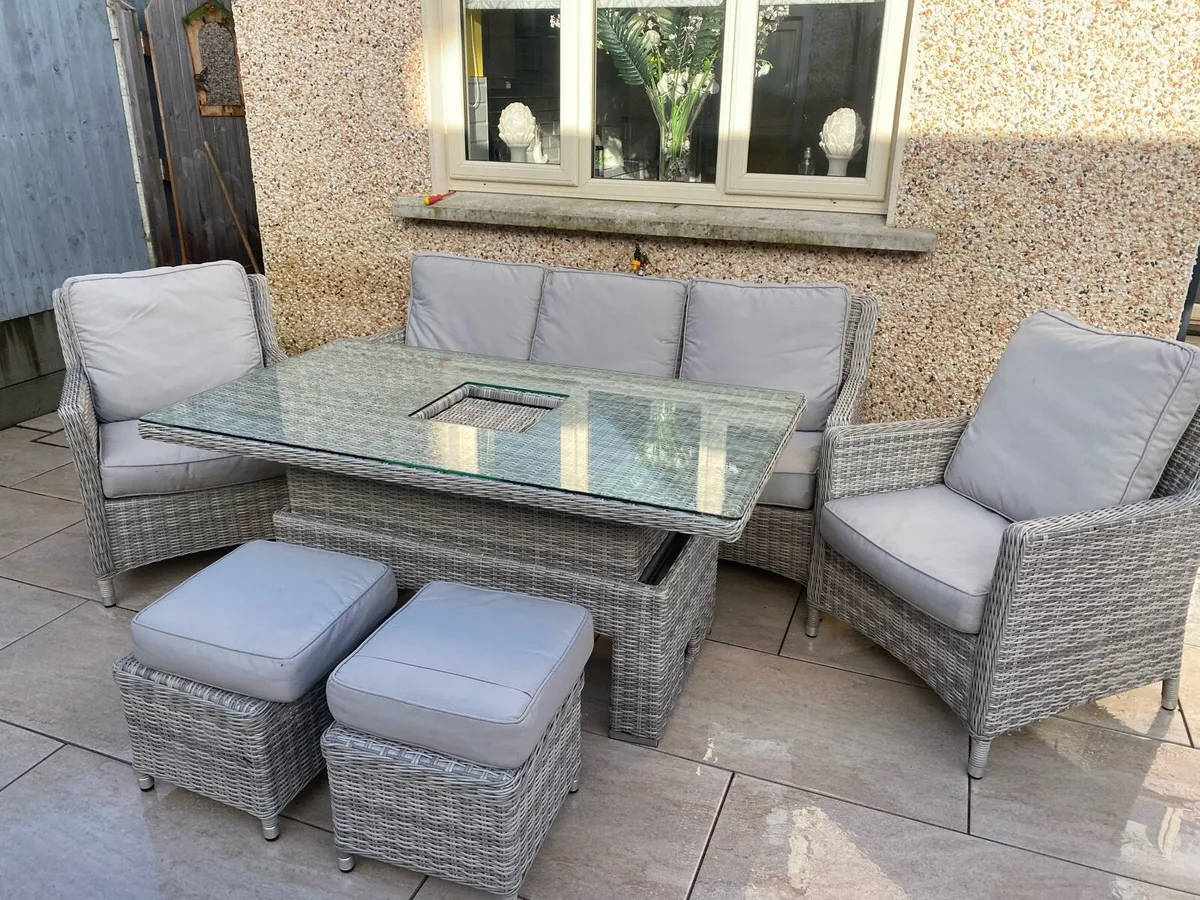 Rattan garden outdoor set - Image 2