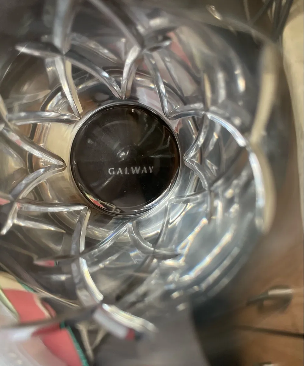 Large collection of stamped crystal glasses - Image 4