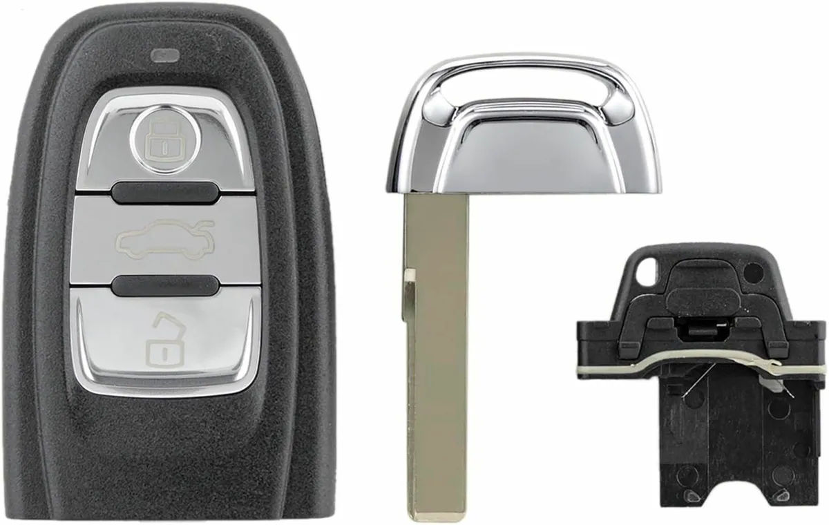 Key Fob Case For Audi A4 A5 A6 A7 A8 Quattro Q5 Q7 - Image 1