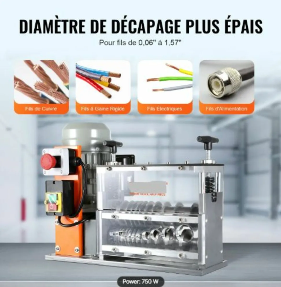 Automatic Wire Stripping Machine, 1.5 mm-40 mm - Image 3