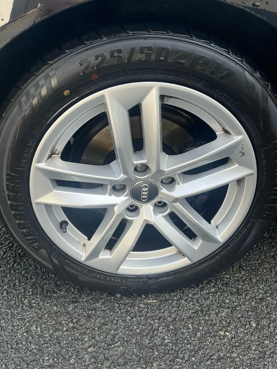 4 x AUDI A4 17 inch Tyres and Alloys - Image 3