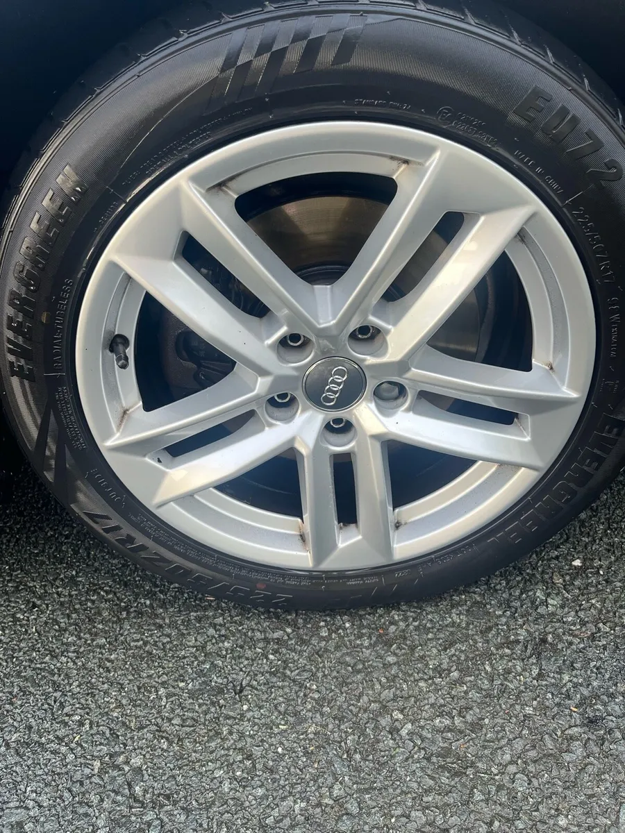 4 x AUDI A4 17 inch Tyres and Alloys - Image 2