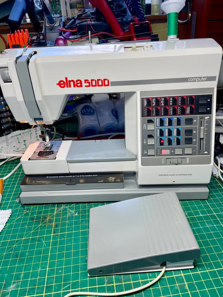 ELNA 5000 Sewing Machine - Serviced -Swiss Quality - Image 1