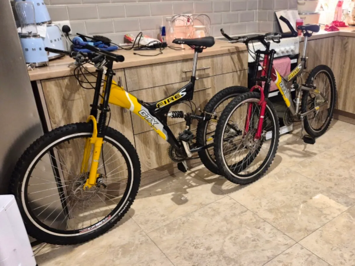 JOBLOT OF 2 ADULTS GTX  BIKES €100 EACH Full SUSPE - Image 1