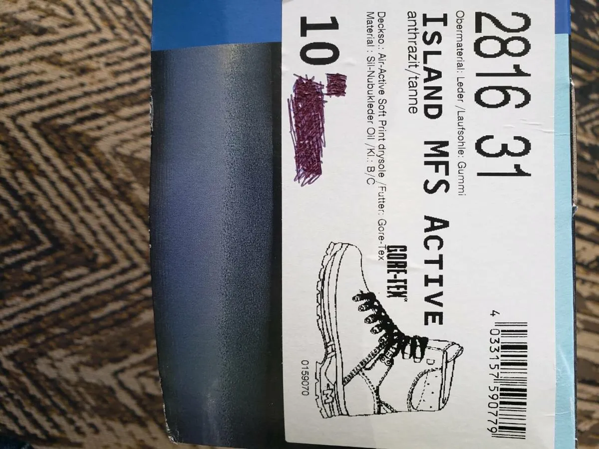 Meindl goretex hiking boots - Image 2