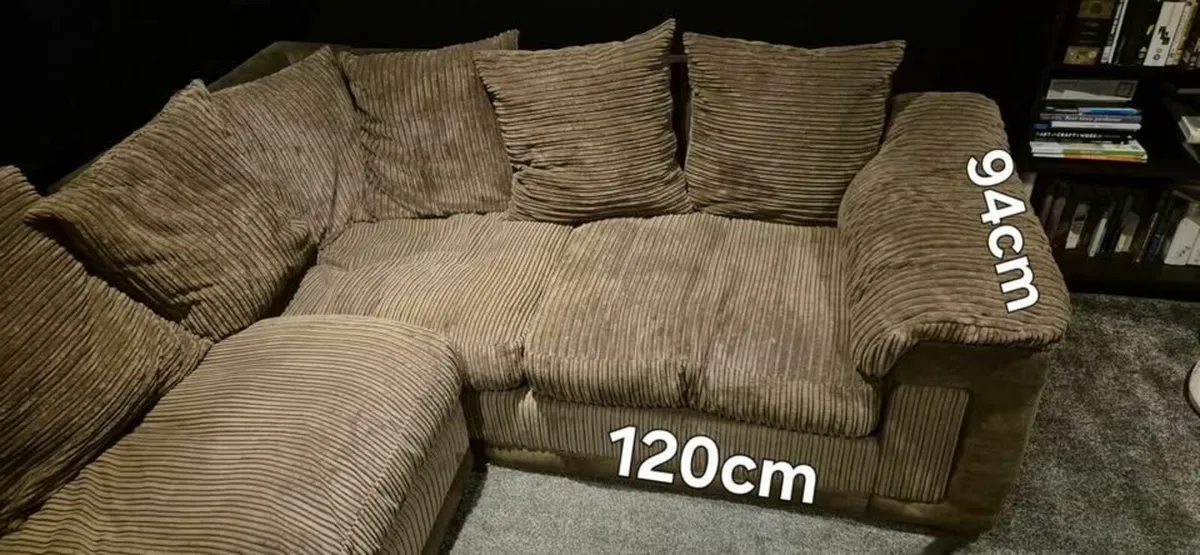 Mocha Corner Sofa - Image 3
