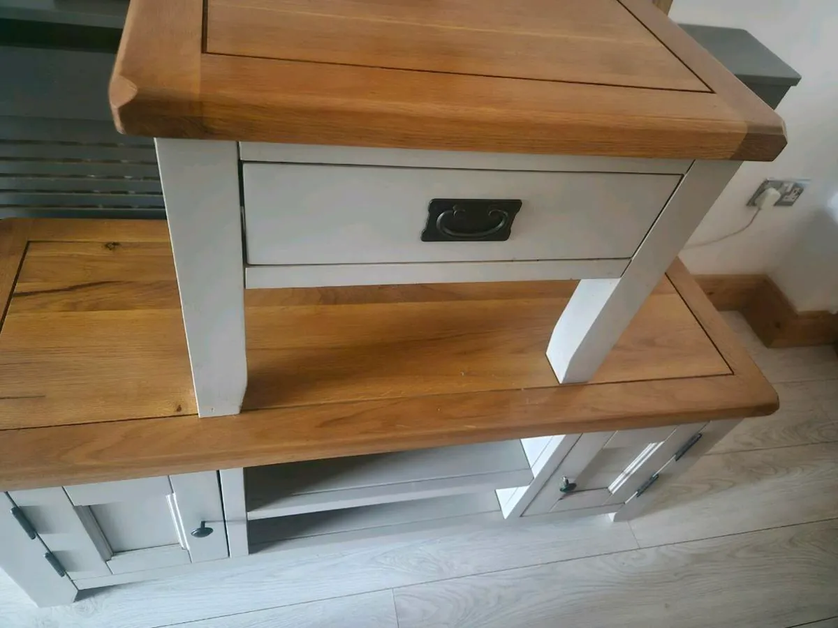 TV Stand and Side Table Set - Image 1