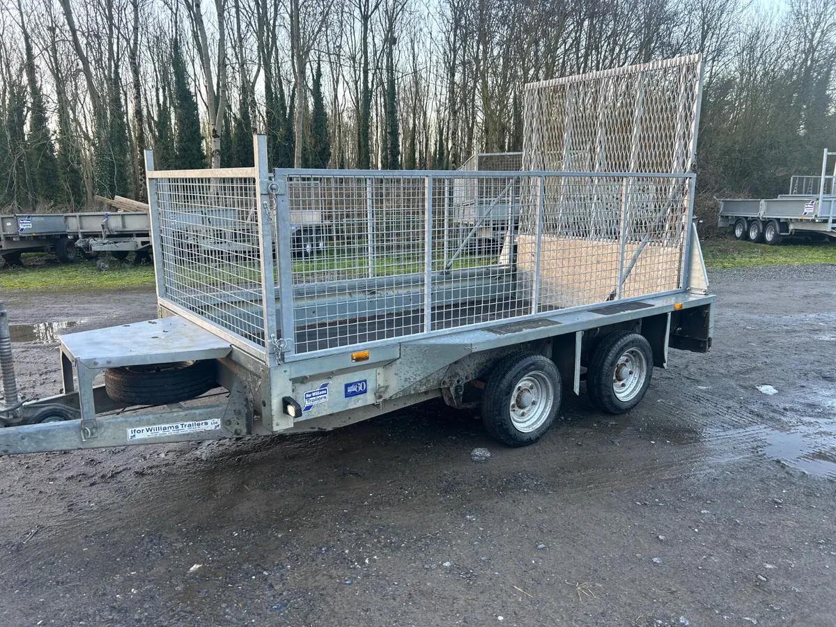 Ifor Williams 10x5 GX105 with Mesh and High Ramp - Image 1