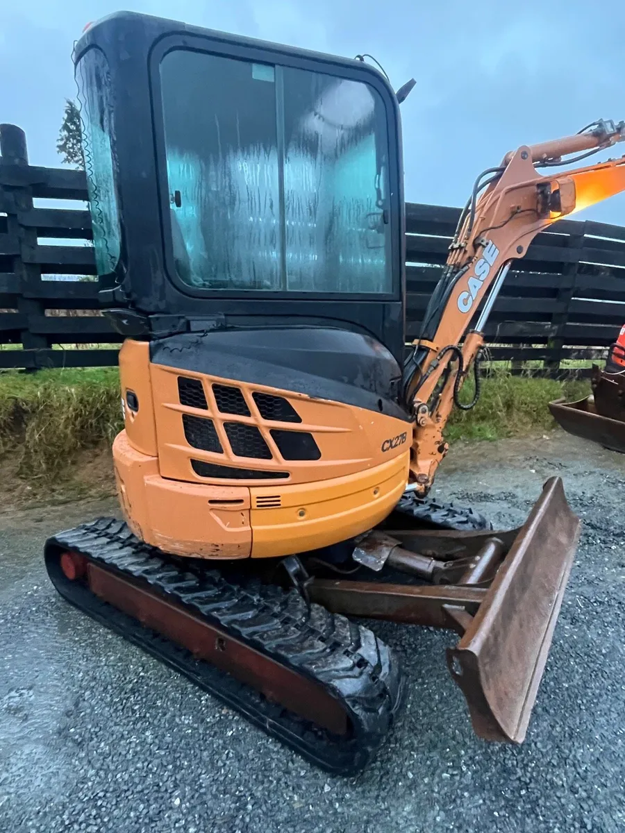 Cx27 b mini digger 2.8 tonnes - Image 4