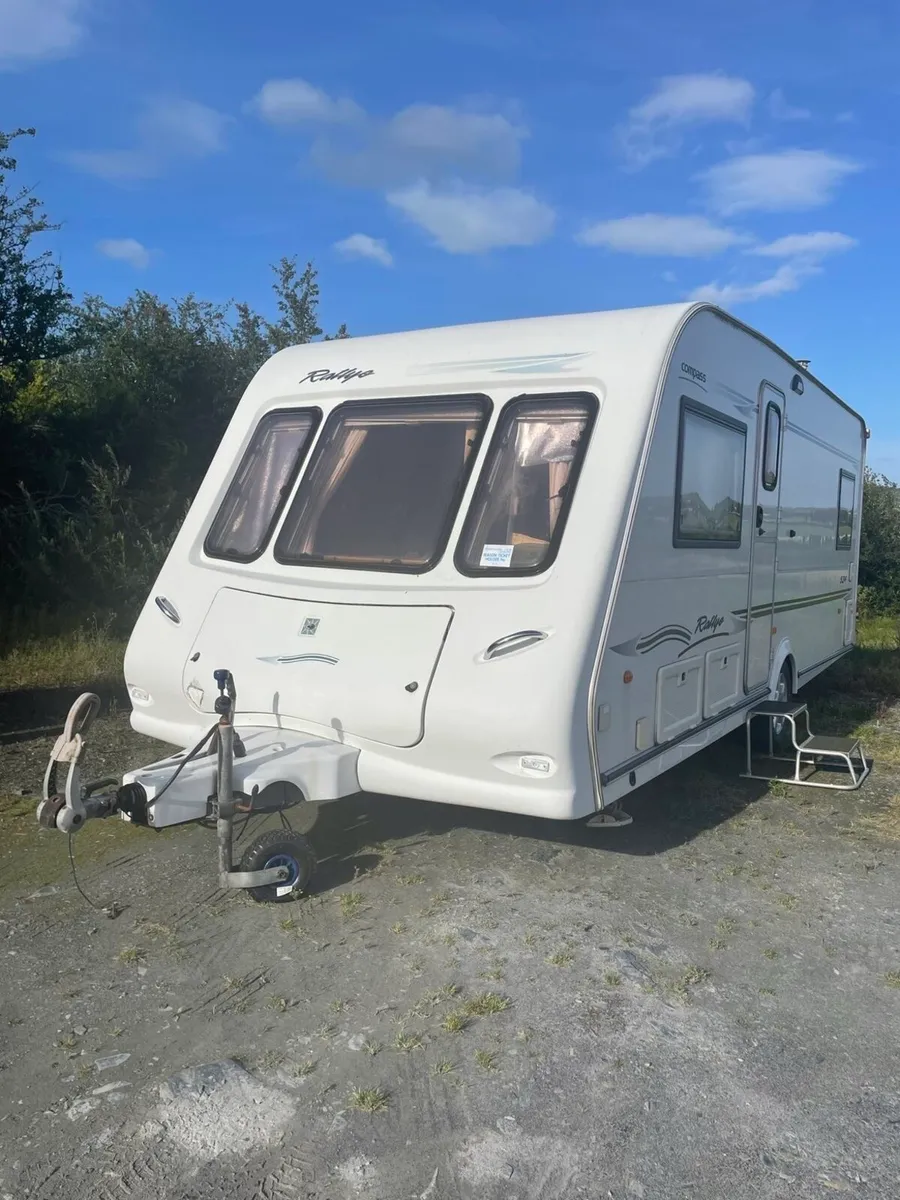 2005 Compass Rallye 4-berth caravan + awning - Image 1