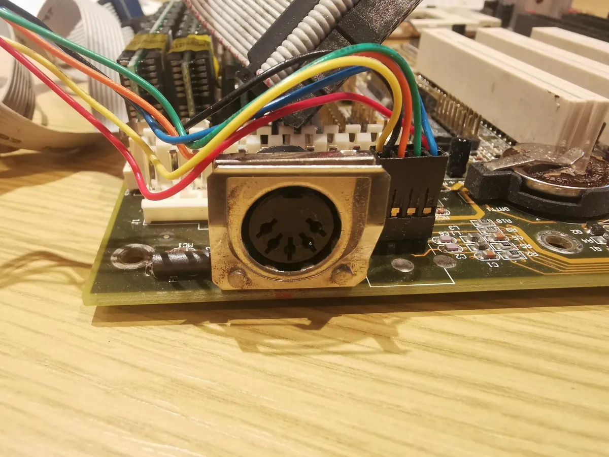 Vintage Abit Socket 7 Motherboard Intel EDO memory - Image 2