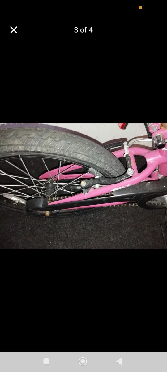 Girls 20inch bike - Image 3