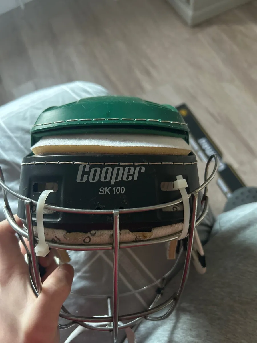 Sk100 green and black cooper with full stitching - Image 2