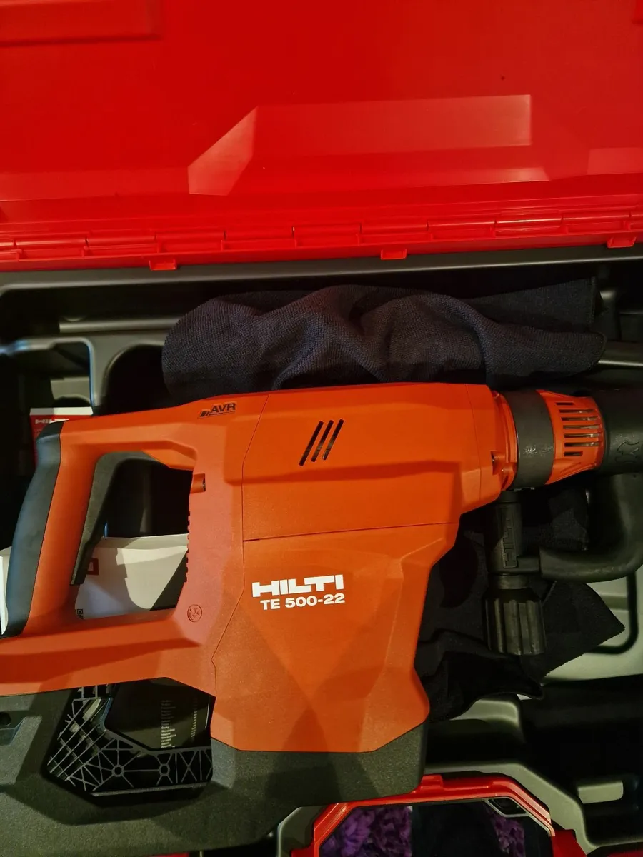 Hilti TE 500-22 SDS-Max cordless chipping hammer - Image 2