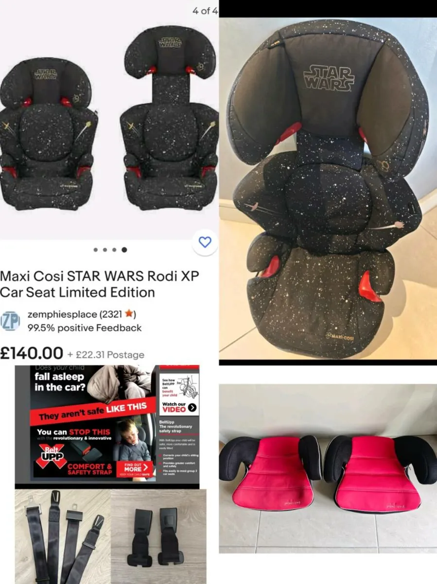 Maxi cosi car seat (4car seats) - Image 1