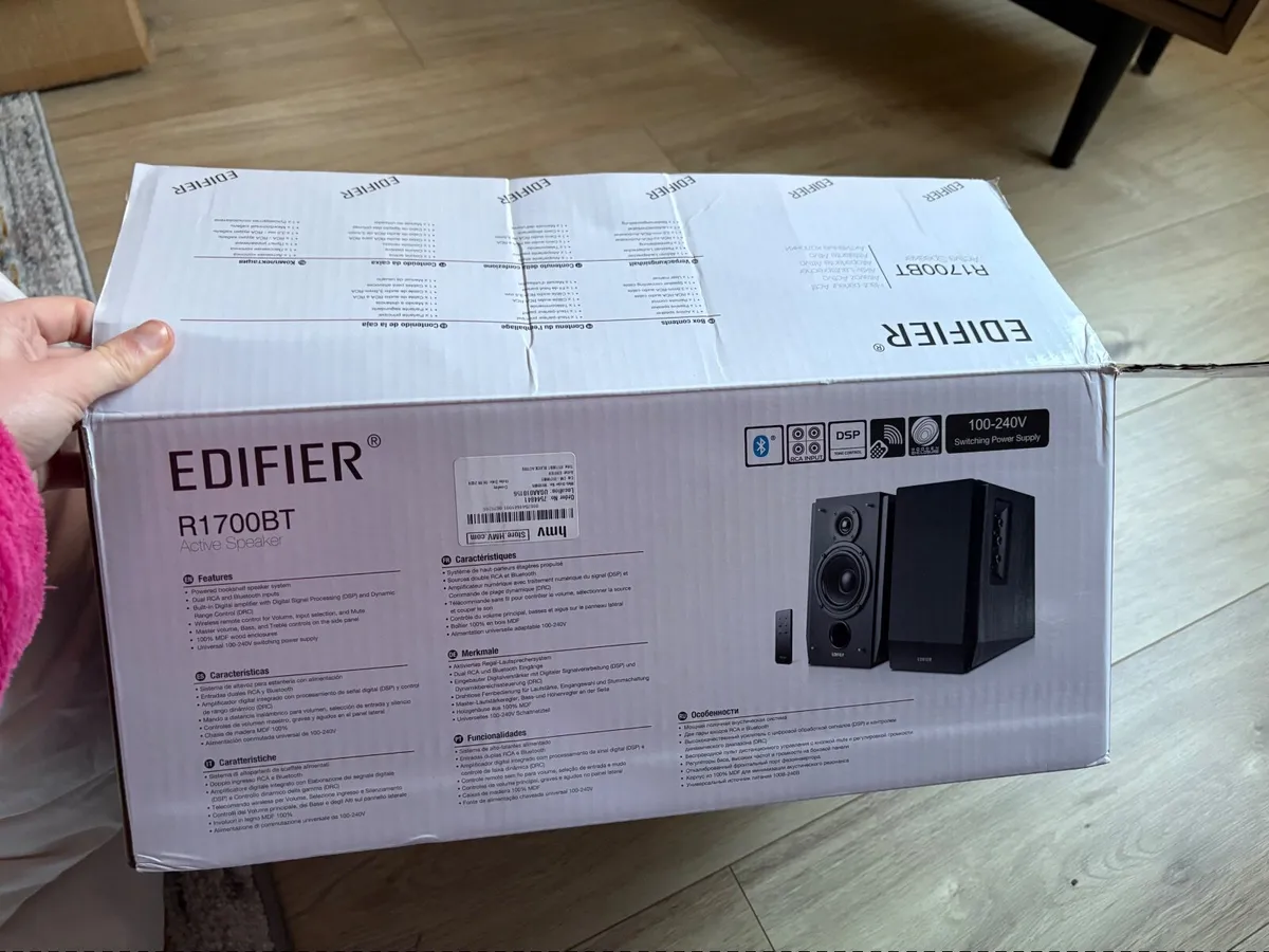 Sony Stereo Turntable System with Edifier speaker - Image 4