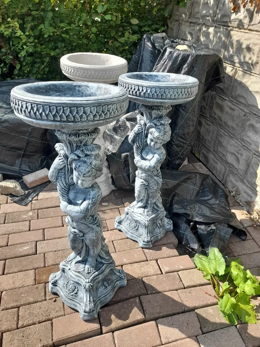 Angel Bird Bath - New - Only 85 - Image 4
