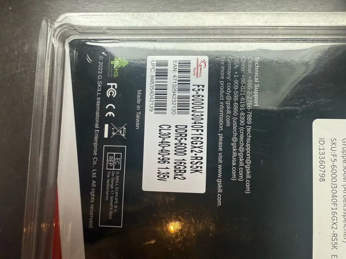 Rip Jaw Ddr5 2x16gb Ram - Image 2