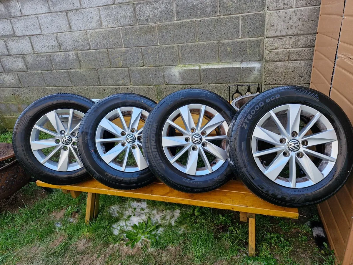 Vw 15" Alloy wheels - Image 1