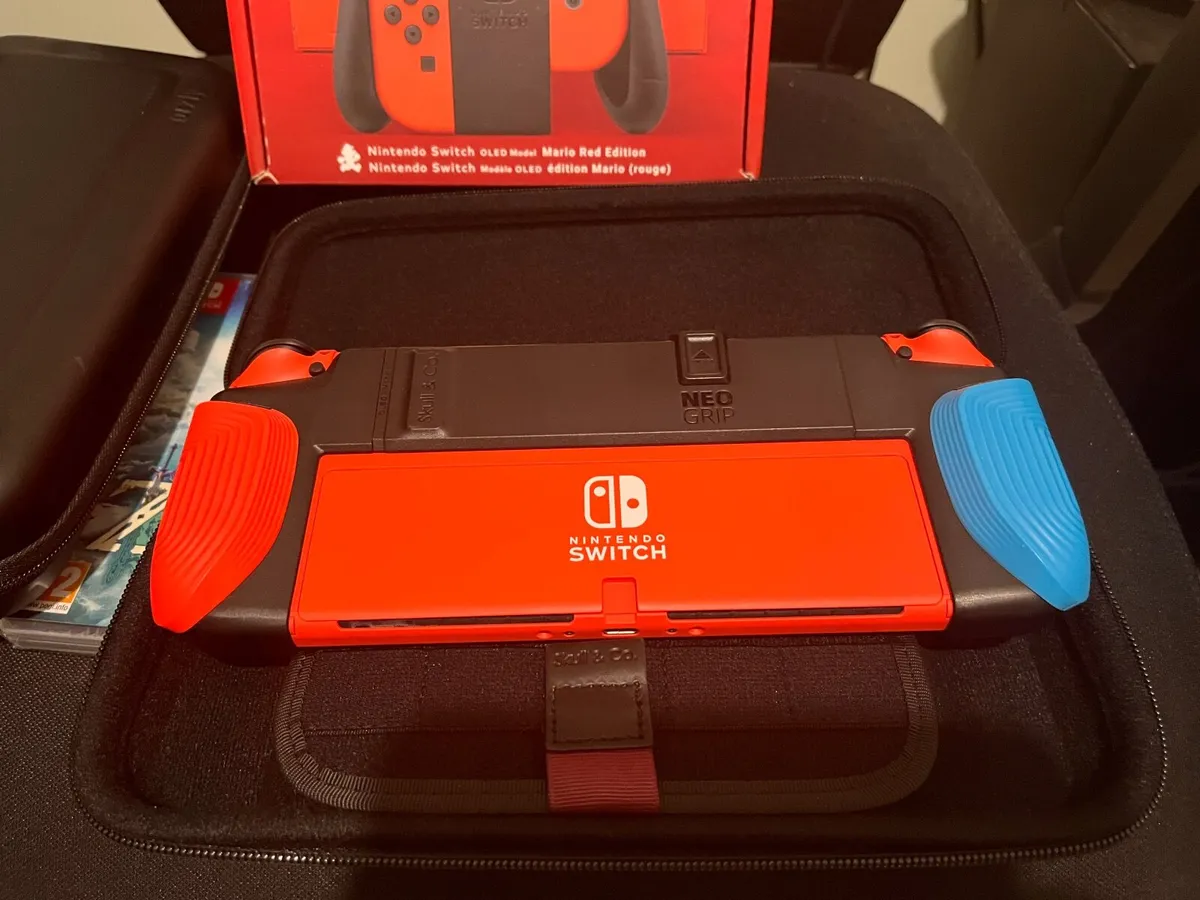 Nintendo Switch – OLED Model Mario Red Edition - Image 1