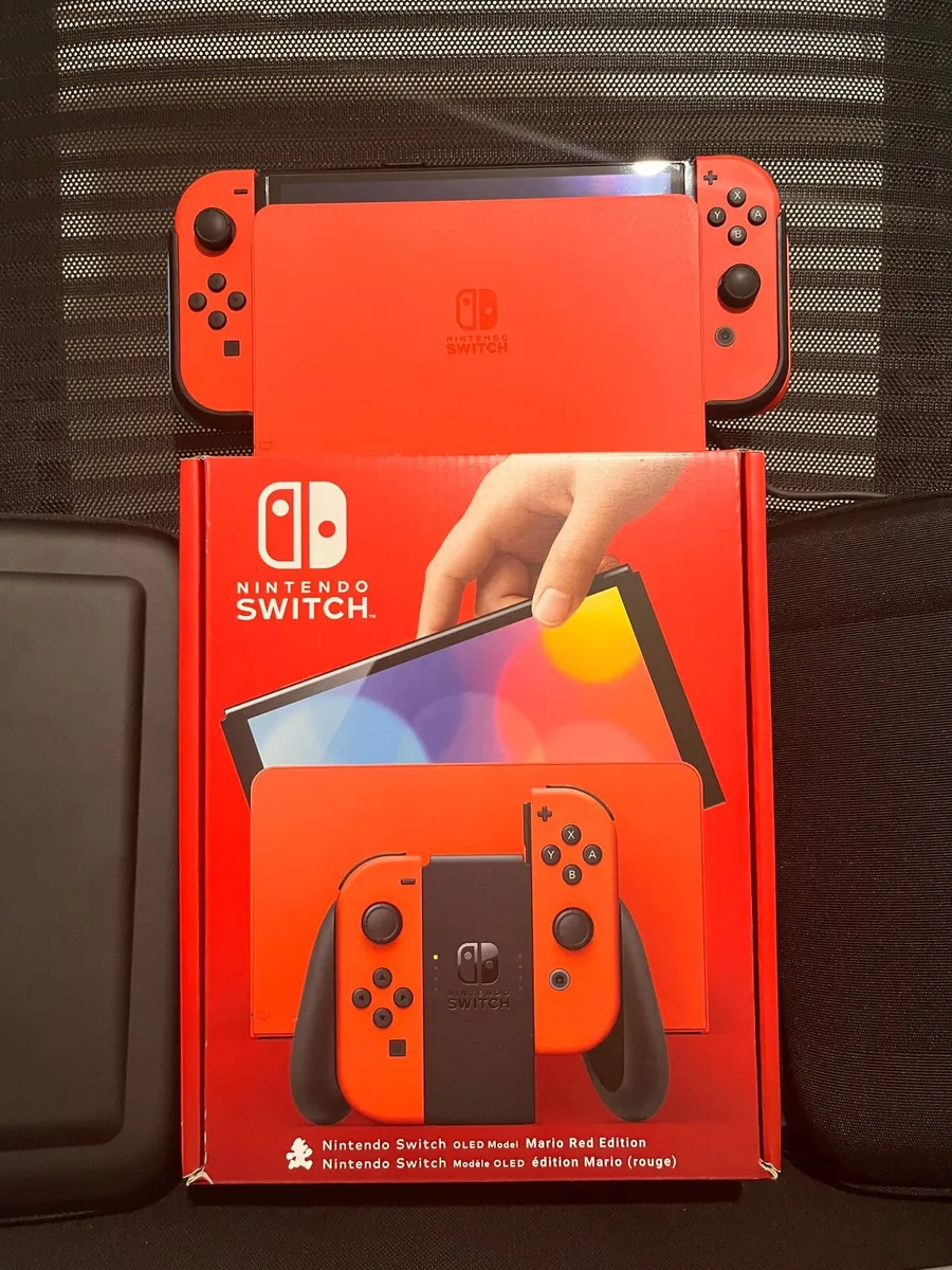 Nintendo Switch – OLED Model Mario Red Edition - Image 3