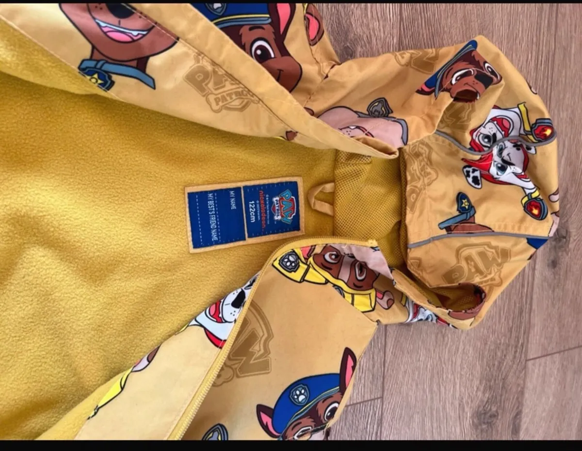 Jacket Paw Patrol size 122 cm - Image 3