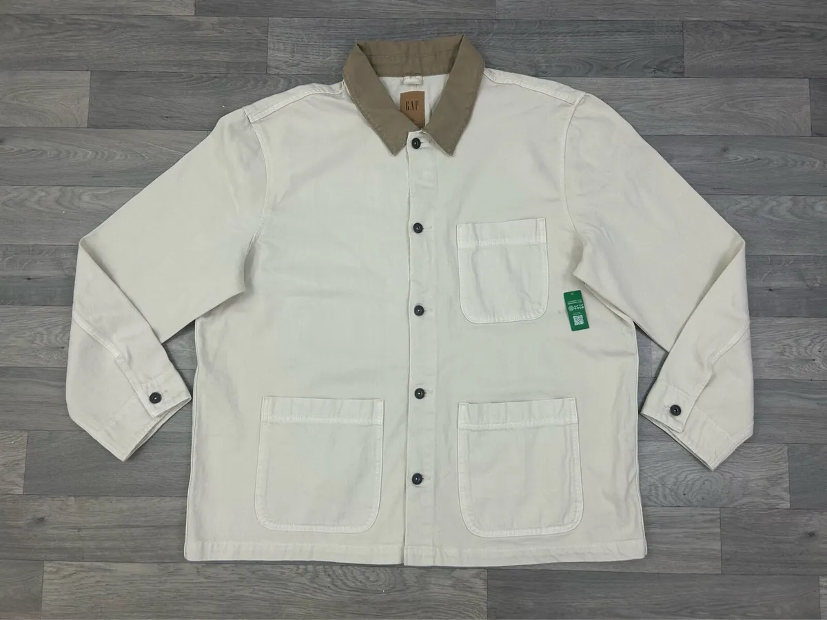 NEW Gap Cotton Chore Jacket Mens XXL - Image 1