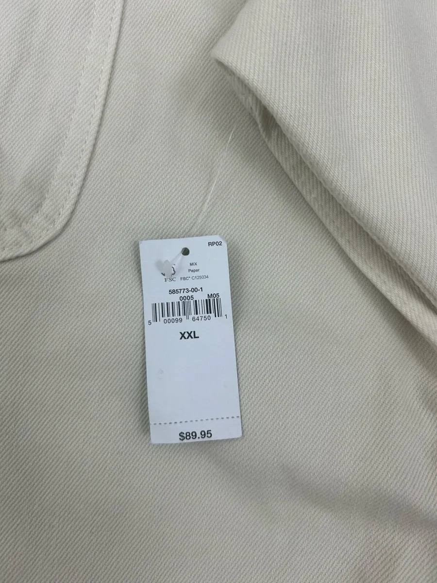 NEW Gap Cotton Chore Jacket Mens XXL - Image 4