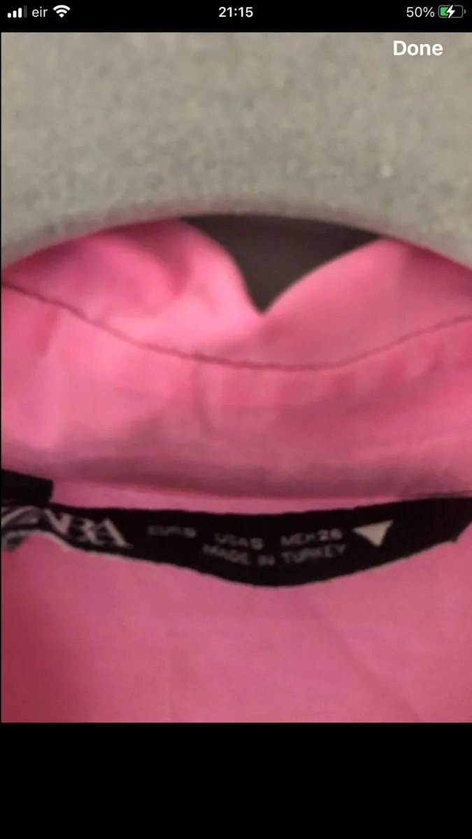 Ladies Zara shirt size S €5 - Image 4