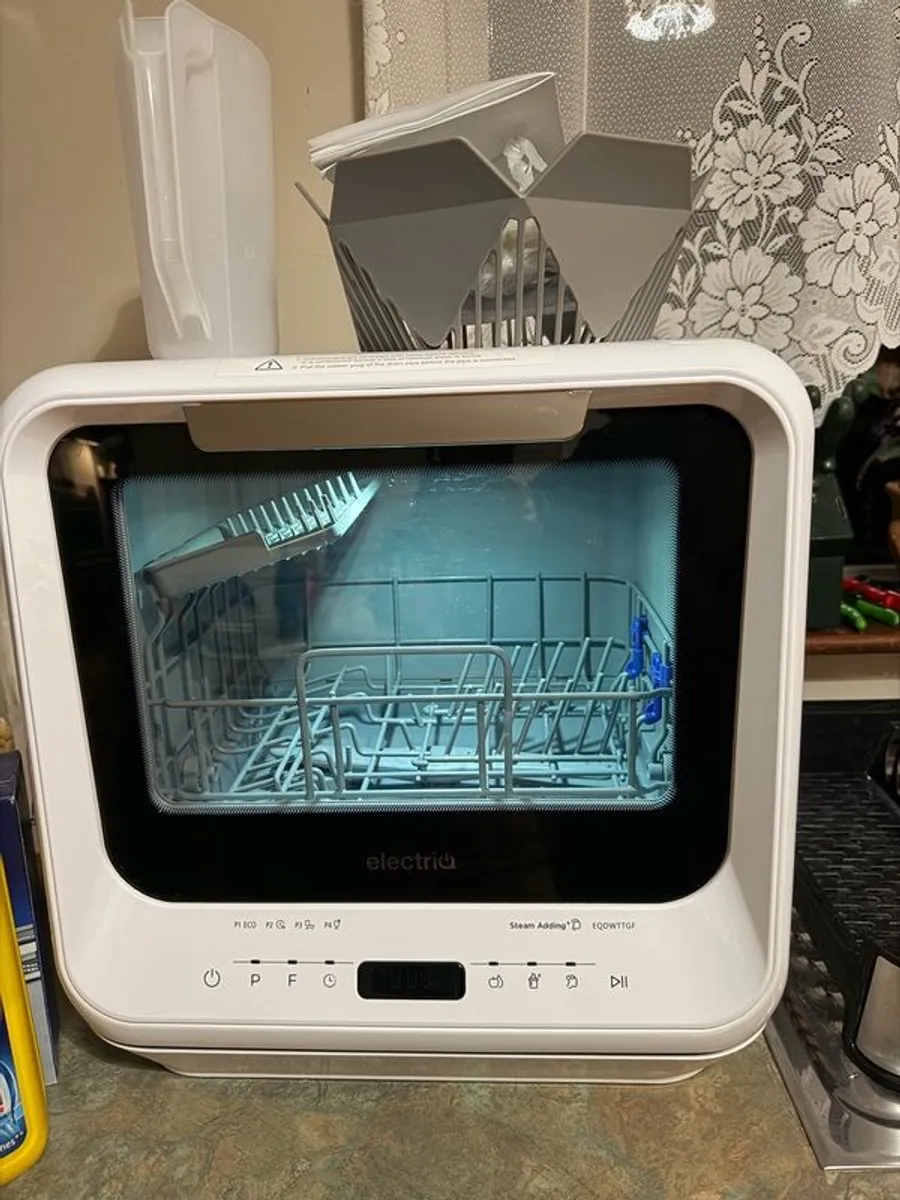 ElectriQ Mini Tabletop Dishwasher - Image 1