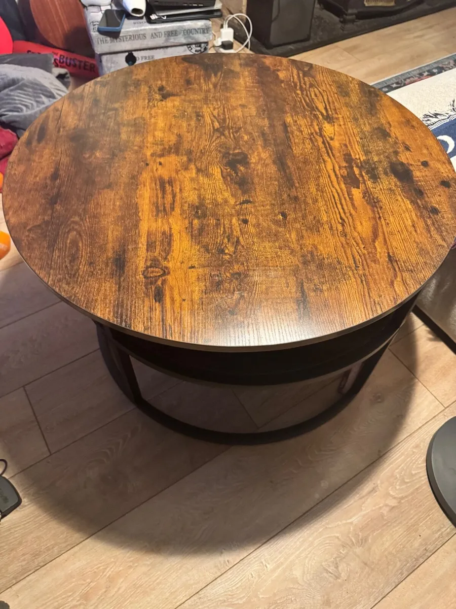 COFFEE TABLE WITH STORAGE- BRAND NEW - Image 1