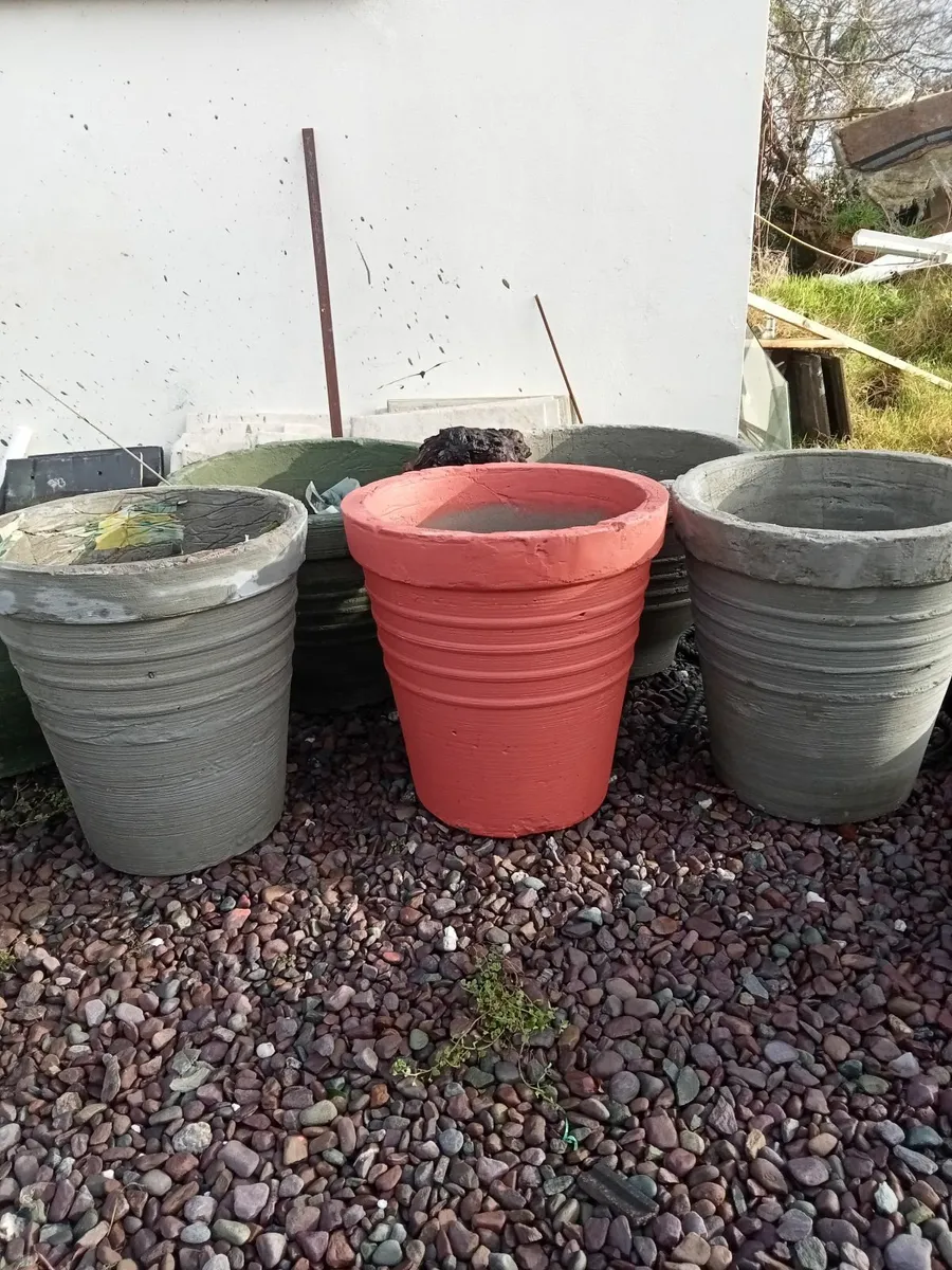 Large flower pots