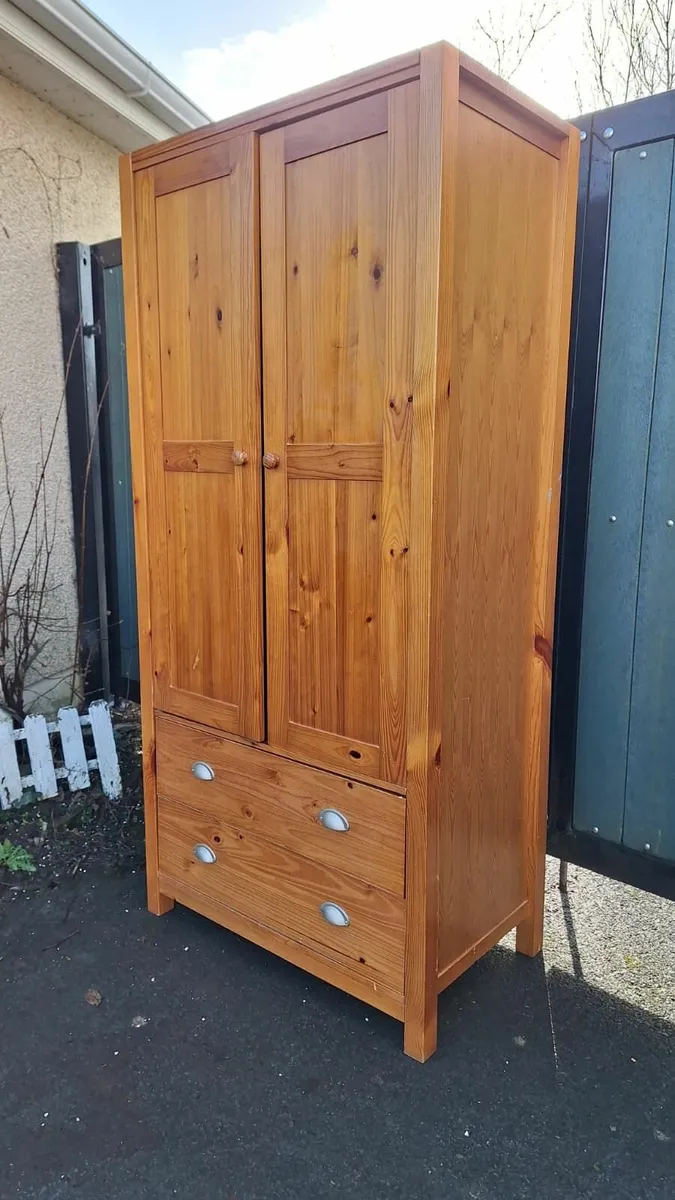 Pine wardrobe