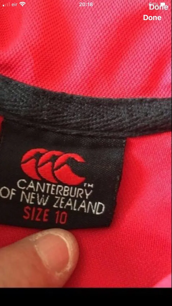 Ladies Canterbury top size 10 €5 - Image 3