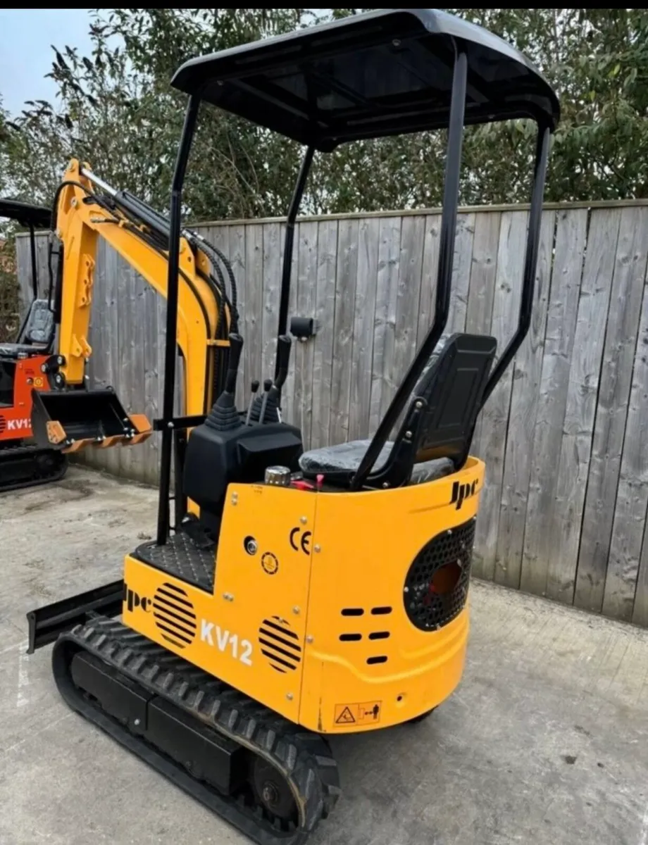 JPC KV12 Mini Micro Digger Unused 2026 - Image 3