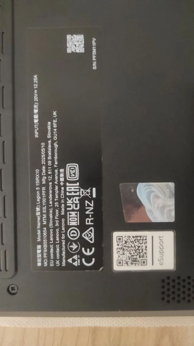 Lenovo Legion 5 RTX 5060 i7 32GB OLED Laptop - Image 4