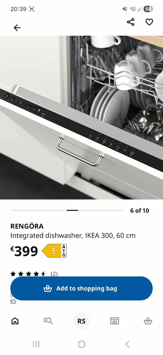 Brand new ikea dishwasher - Image 1